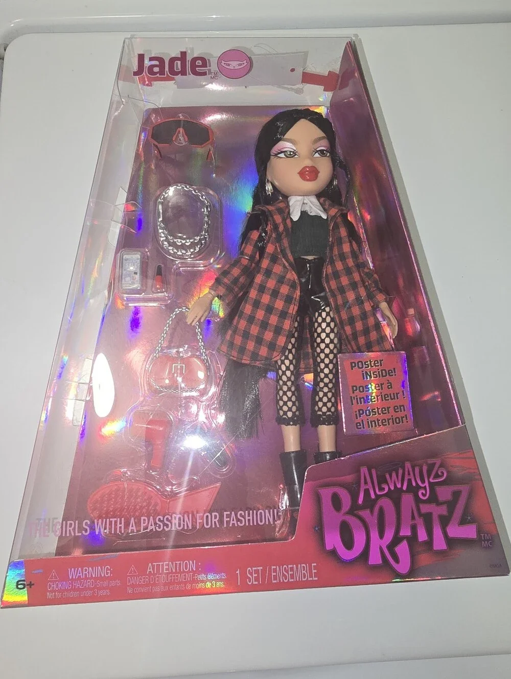 Alwayz Bratz Jade Fashion Doll - Black & Red Outfit